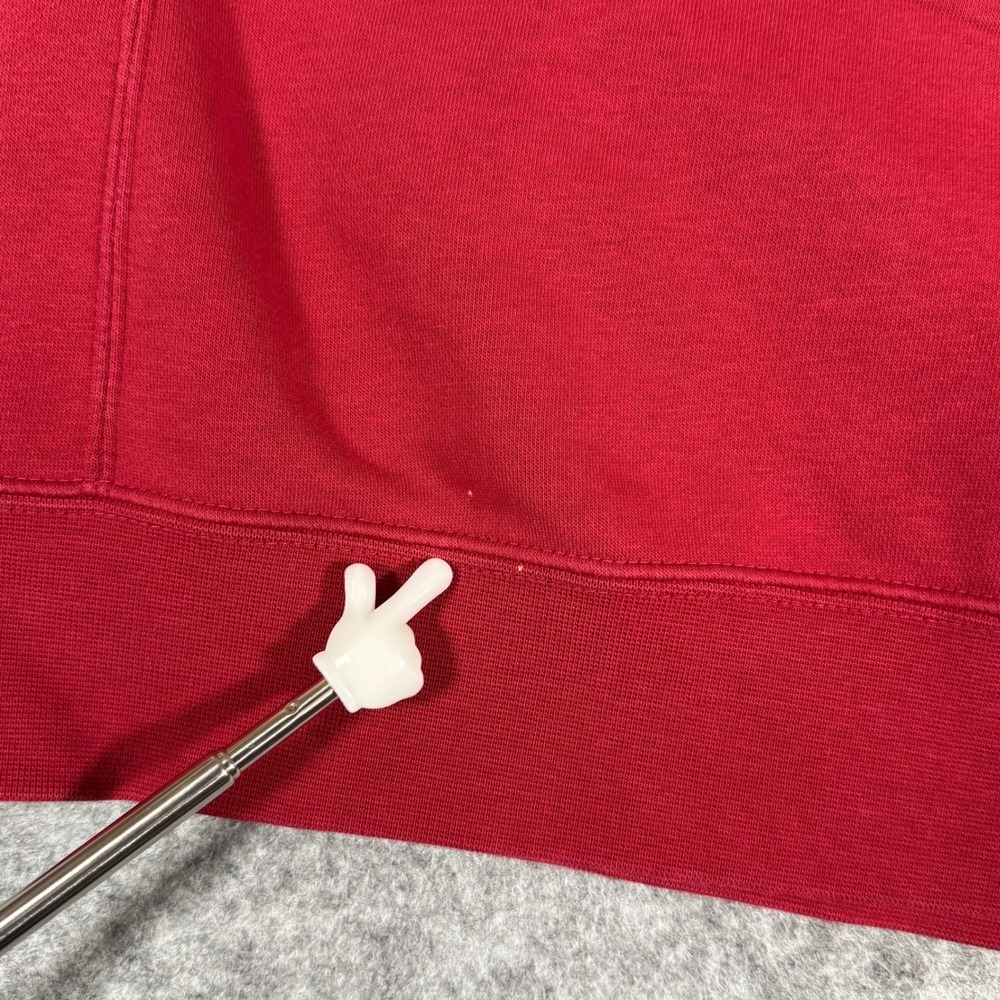 Nike Air Crewneck Sweatshirt Pullover Long Sleeve Mens XL Burgundy Red - Picture 8 of 11